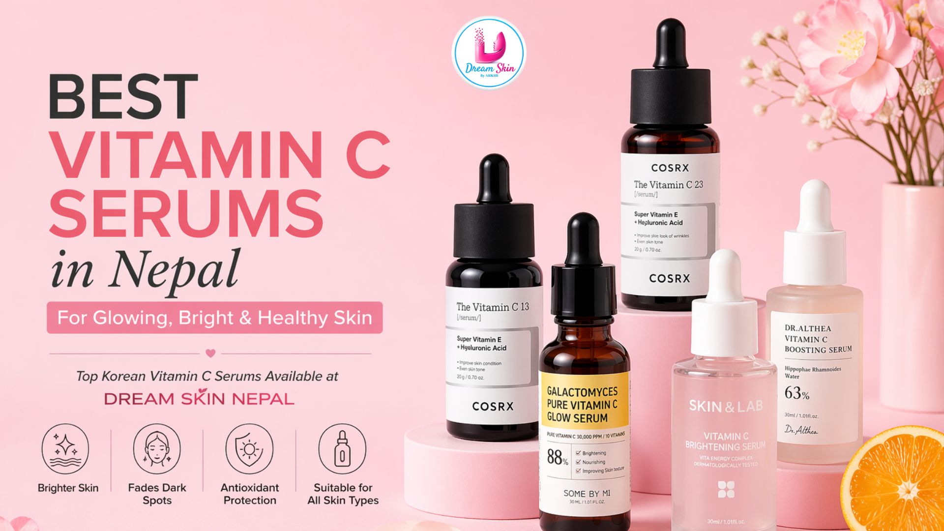 Best Vitamin C Serums in Nepal for Glowing Skin 